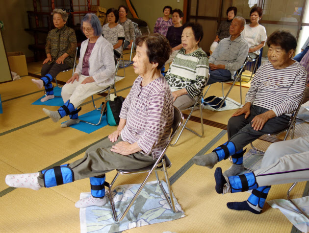 老いてからも筋トレ