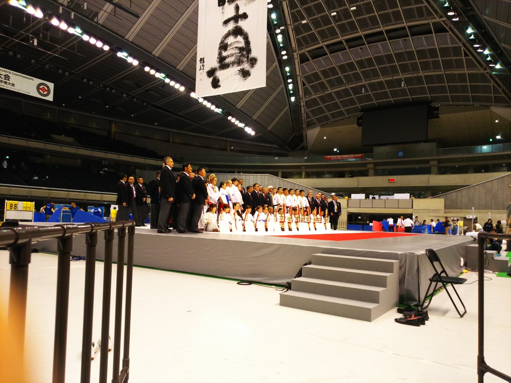 第35回極真会館全日本ウェイト制空手道選手権大会　表彰式