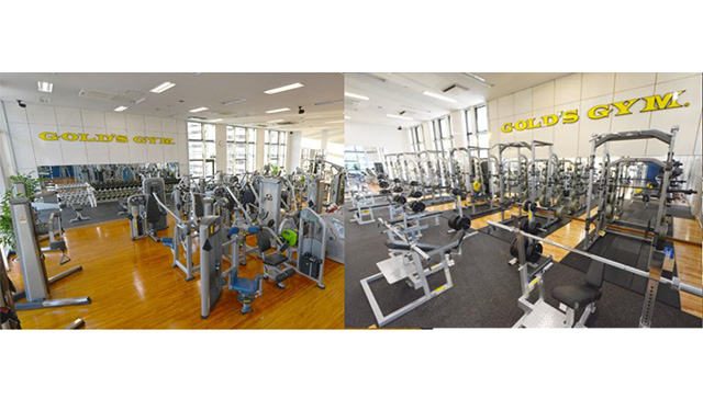 ゴールドジム東陽町スーパーセンター　ジムエリア