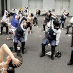 バンドー化学オフィスヨガ